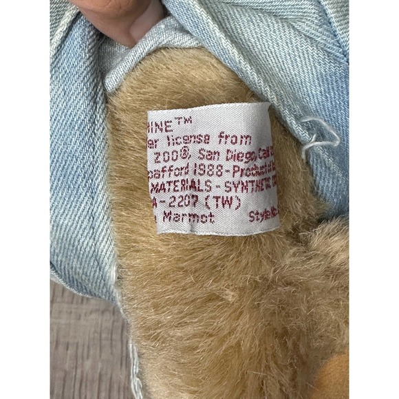 Vintage rare ©️1988 Ollie and Martha Marmot by Starshine Suzy’s Zoo - Picture 8 of 9